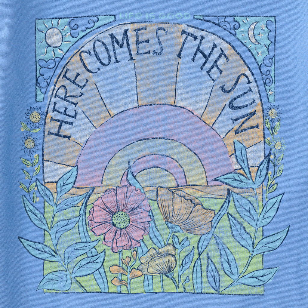 Product image for "Women's Here Comes The Sun Hippie Short Sleeve Tee" ||127522_2