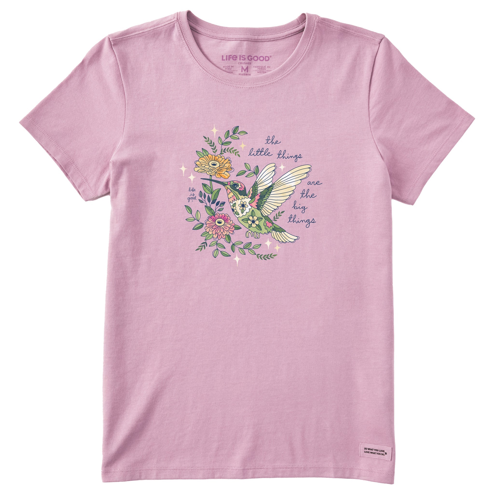 Product image for "Women's Little Thing Hummingbird Short Sleeve Tee" ||130545_1