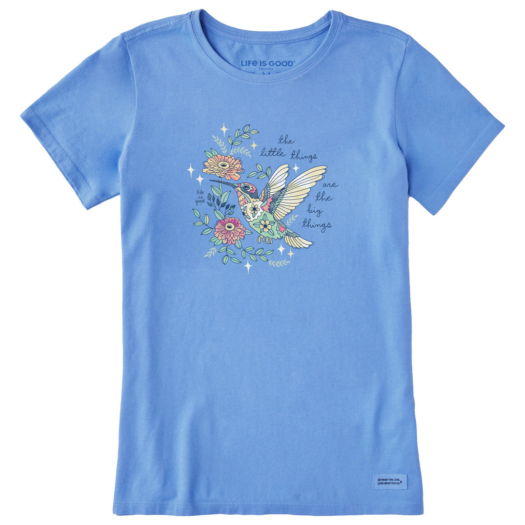 Product image for "Women's Little Thing Hummingbird Short Sleeve Crusher Tee" ||142989_1