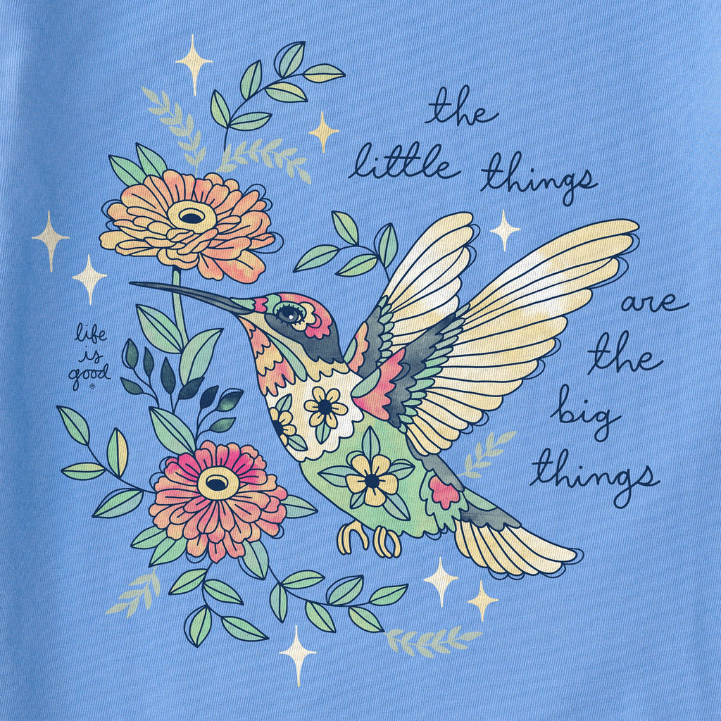 Product image for "Women's Little Thing Hummingbird Short Sleeve Tee" ||142989_2