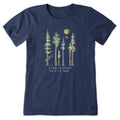 Product image for "Women's Life is Good Among the Trees Short Sleeve Tee" ||144173_1
