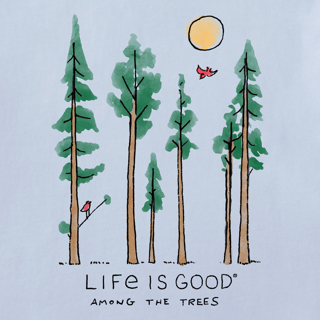 Product image for "Women's Life is Good Among the Trees Short Sleeve Tee" ||144503_2
