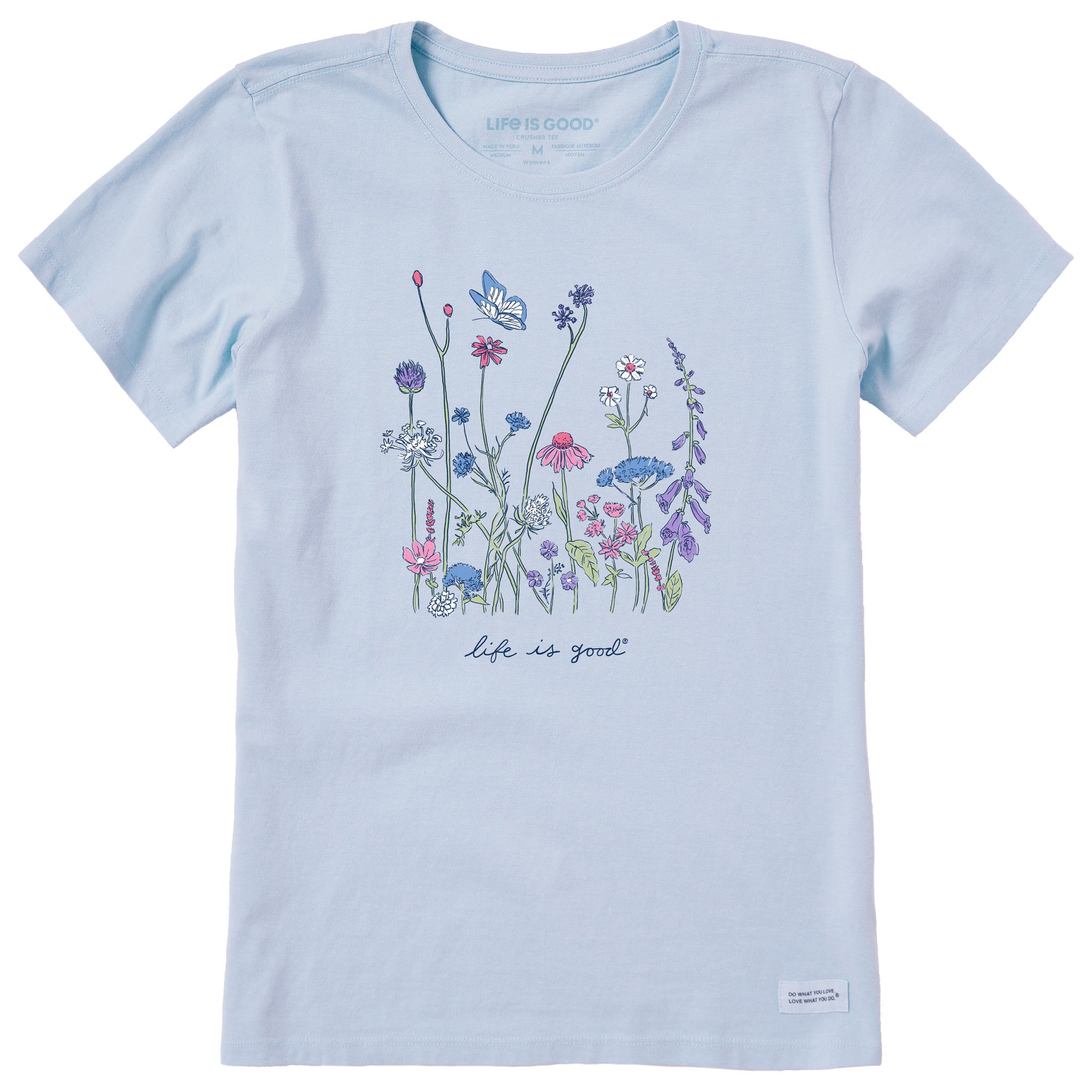 Product image for "Women's Realaxed Wildflowers Short Sleeve Tee" ||144517_1