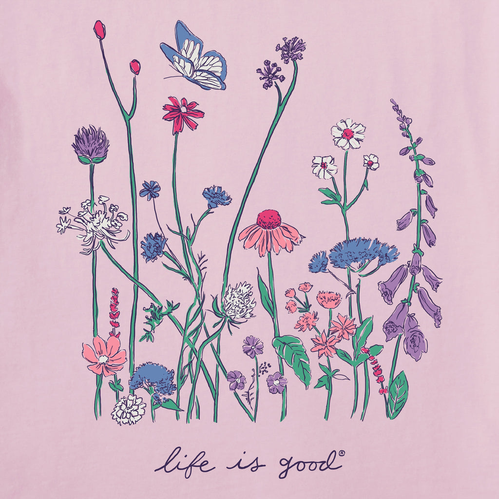 Product image for "Women's Realaxed Wildflowers Short Sleeve Tee" ||144634_2