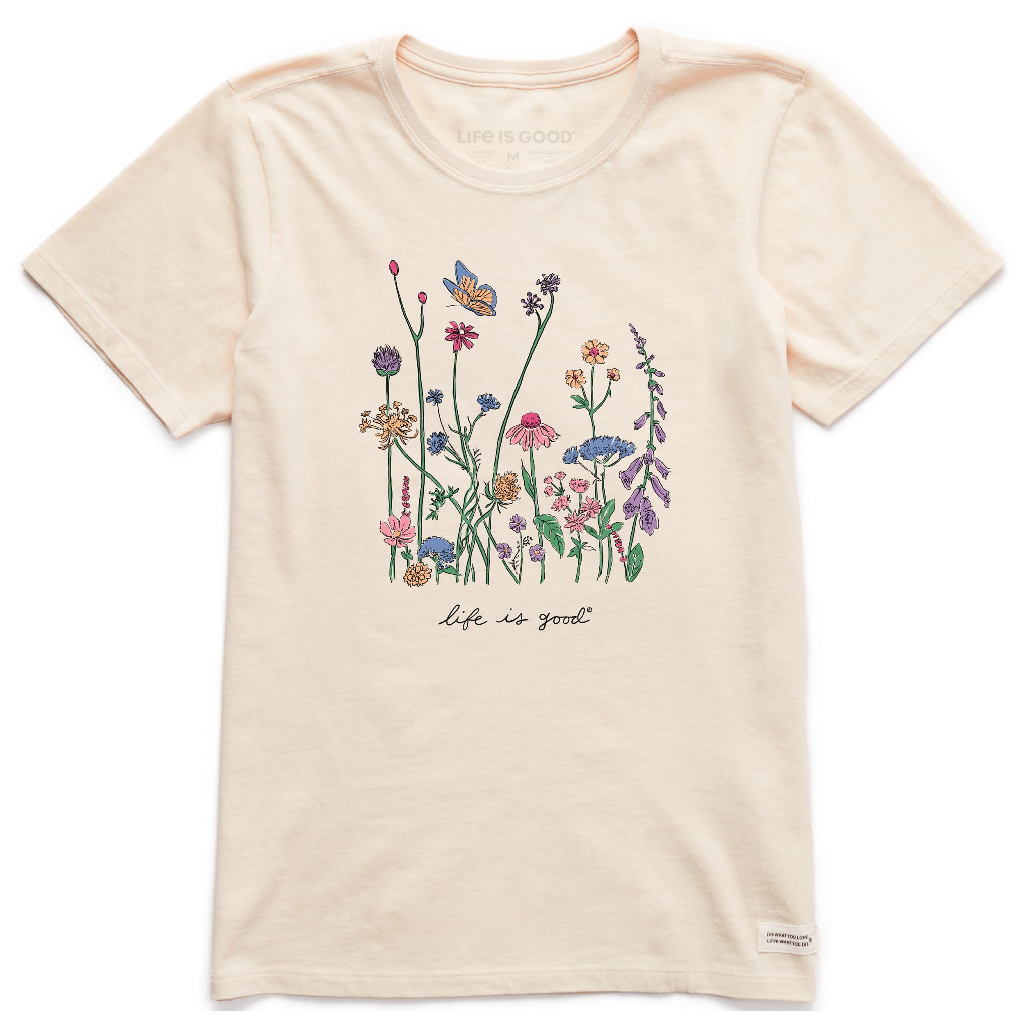 Product image for "Women's Realaxed Wildflowers Short Sleeve Tee" ||144638_1