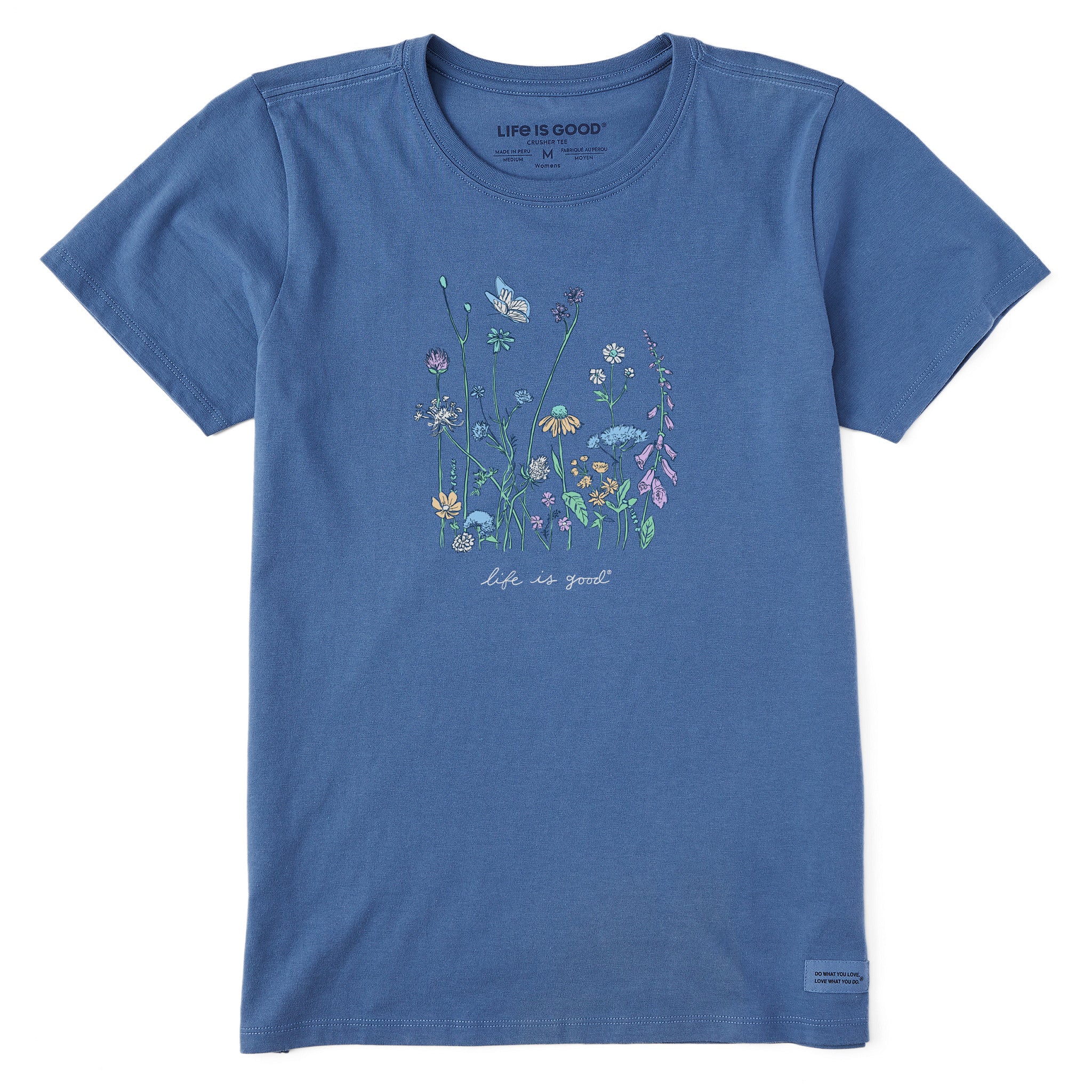 Product image for "Women's Realaxed Wildflowers Short Sleeve Tee" ||144640_1
