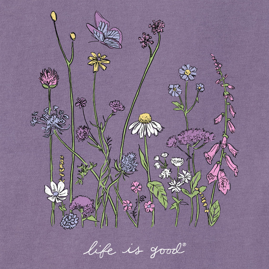 Product image for "Women's Realaxed Wildflowers Short Sleeve Tee" ||151277_2