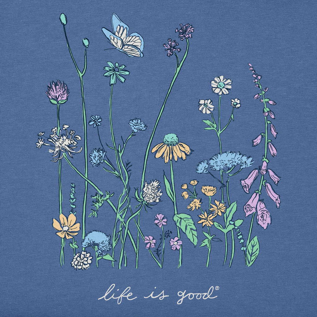 Product image for "Women's Realaxed Wildflowers Long Sleeve Crusher Tee" ||151770_2
