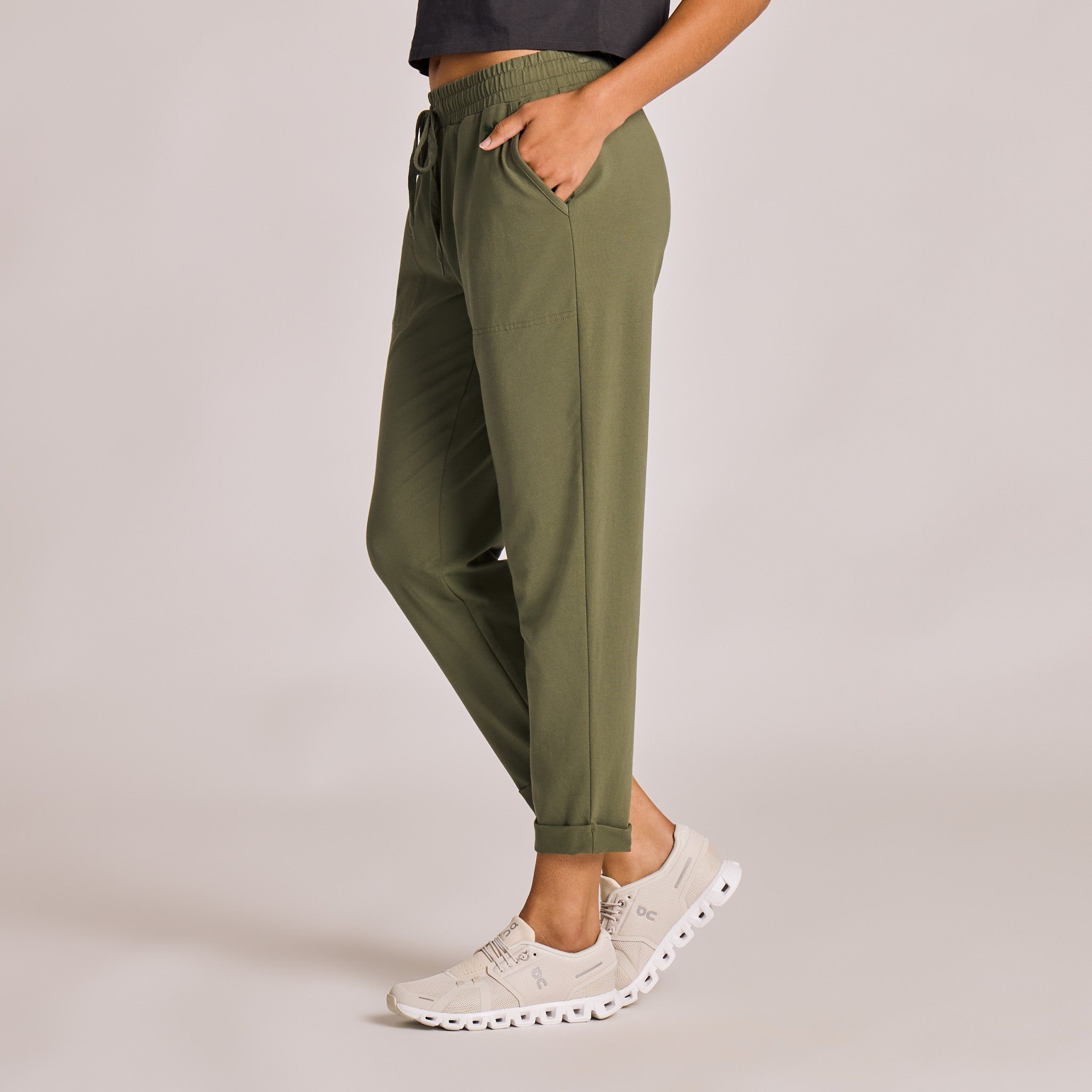 Product image for "Women's Solid -FLEX Pant" ||153220_1