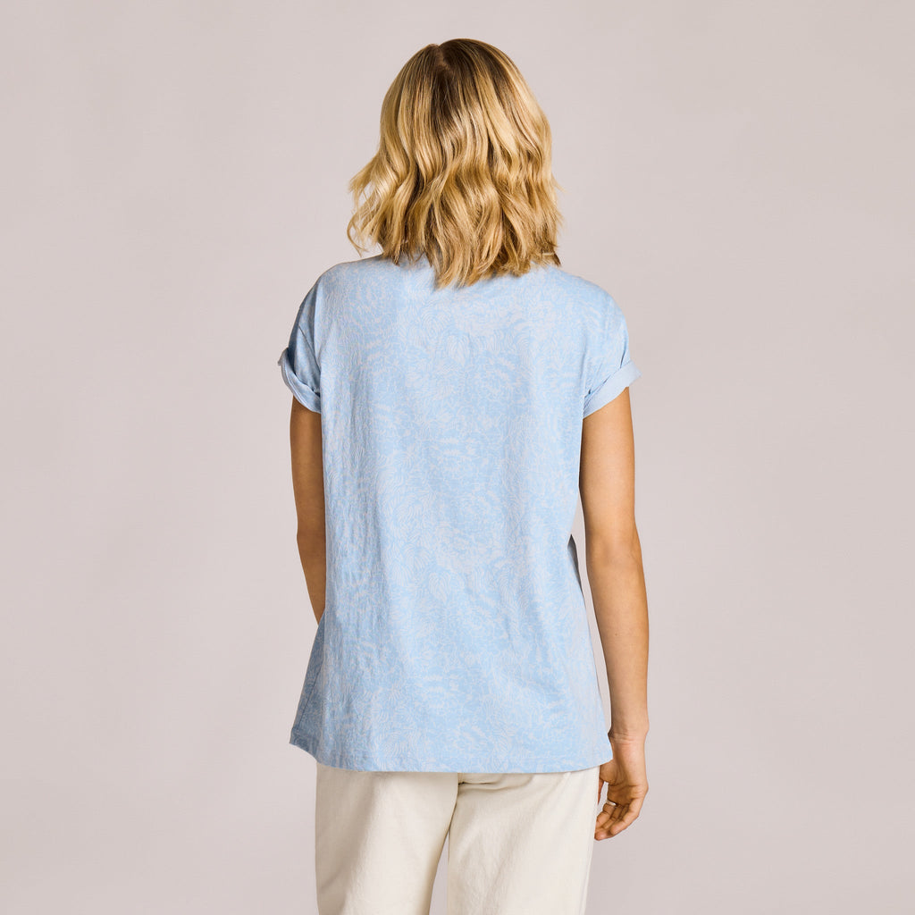 Product image for "Women's Peony Pattern Crusher-LITE Easy Vee" ||154260_3
