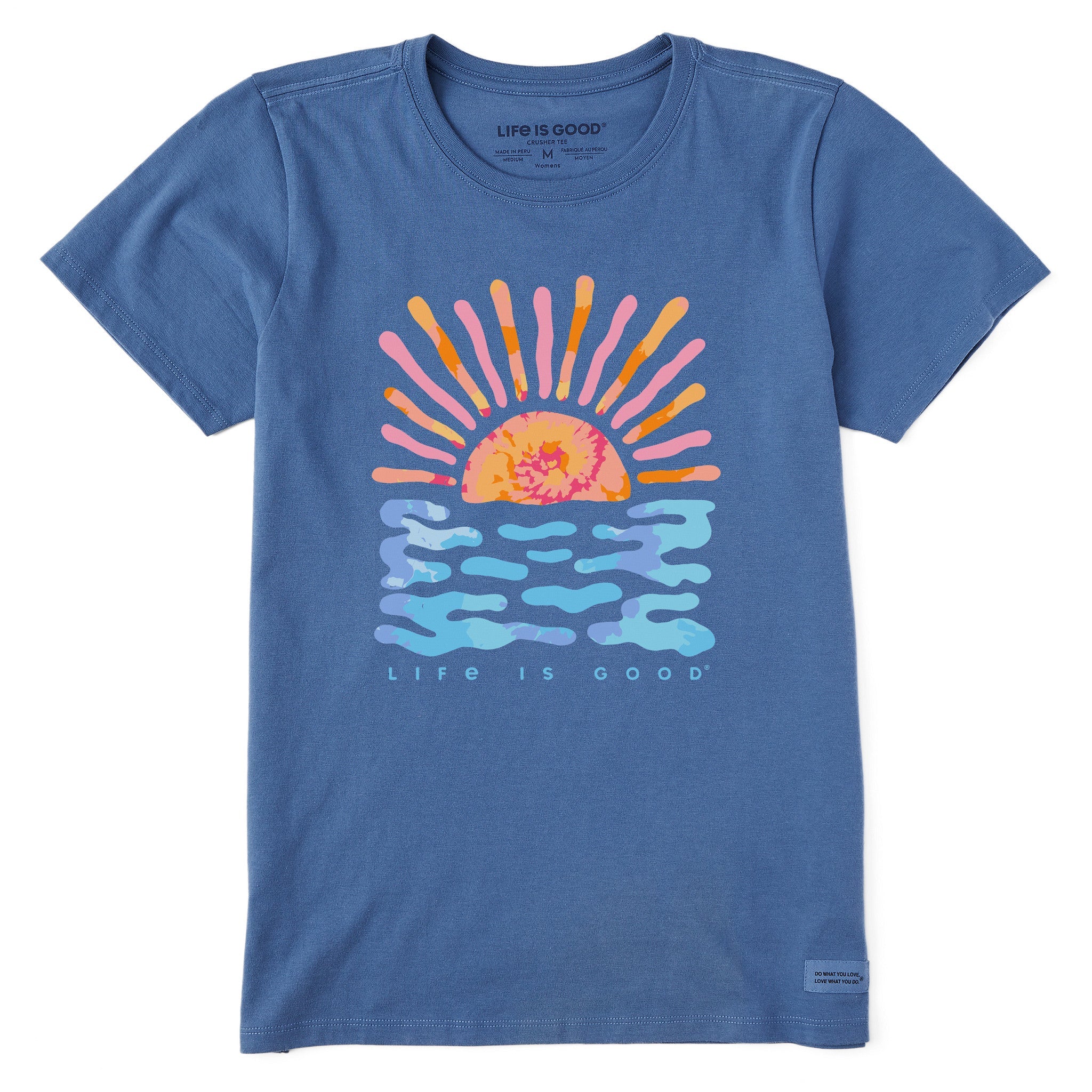 Product image for "Women's Sun Water Tie Dye Short Sleeve Tee" ||163909_1