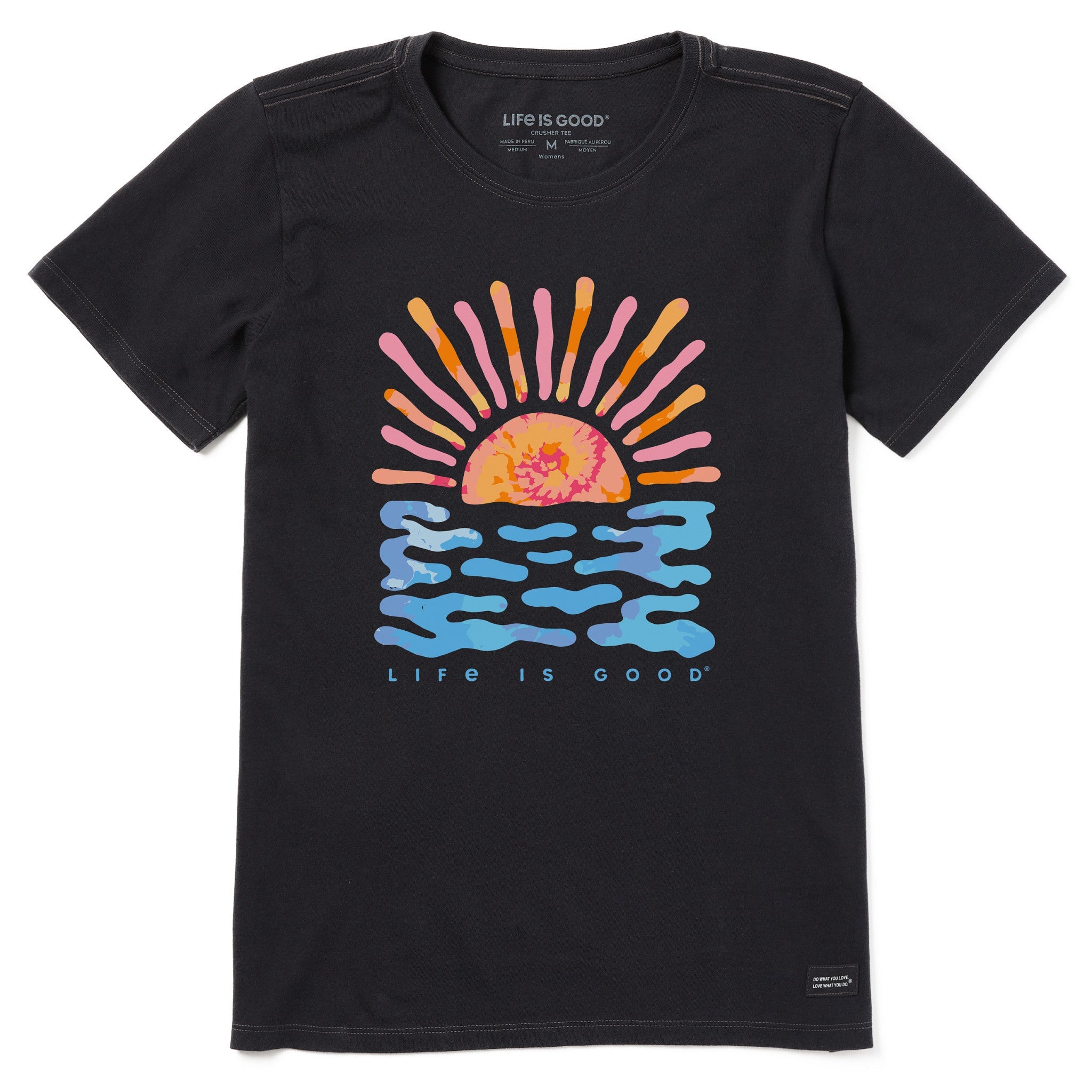 Product image for "Women's Sun Water Tie Dye Short Sleeve Tee" ||163910_1