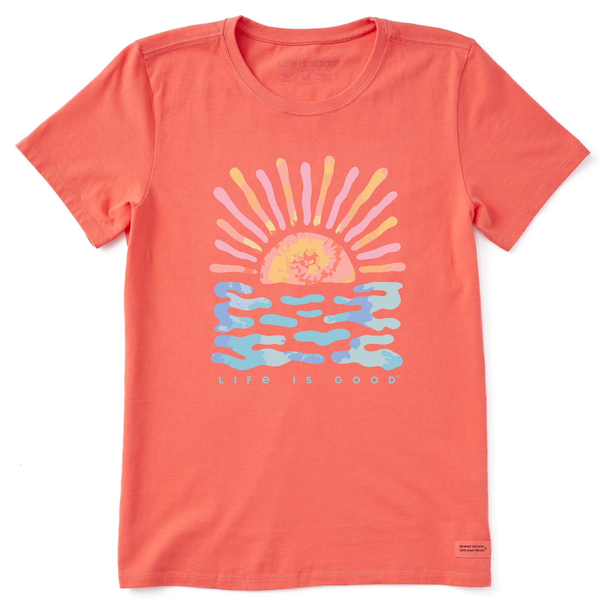 Product image for "Women's Sun Water Tie Dye Short Sleeve Tee" ||165063_1
