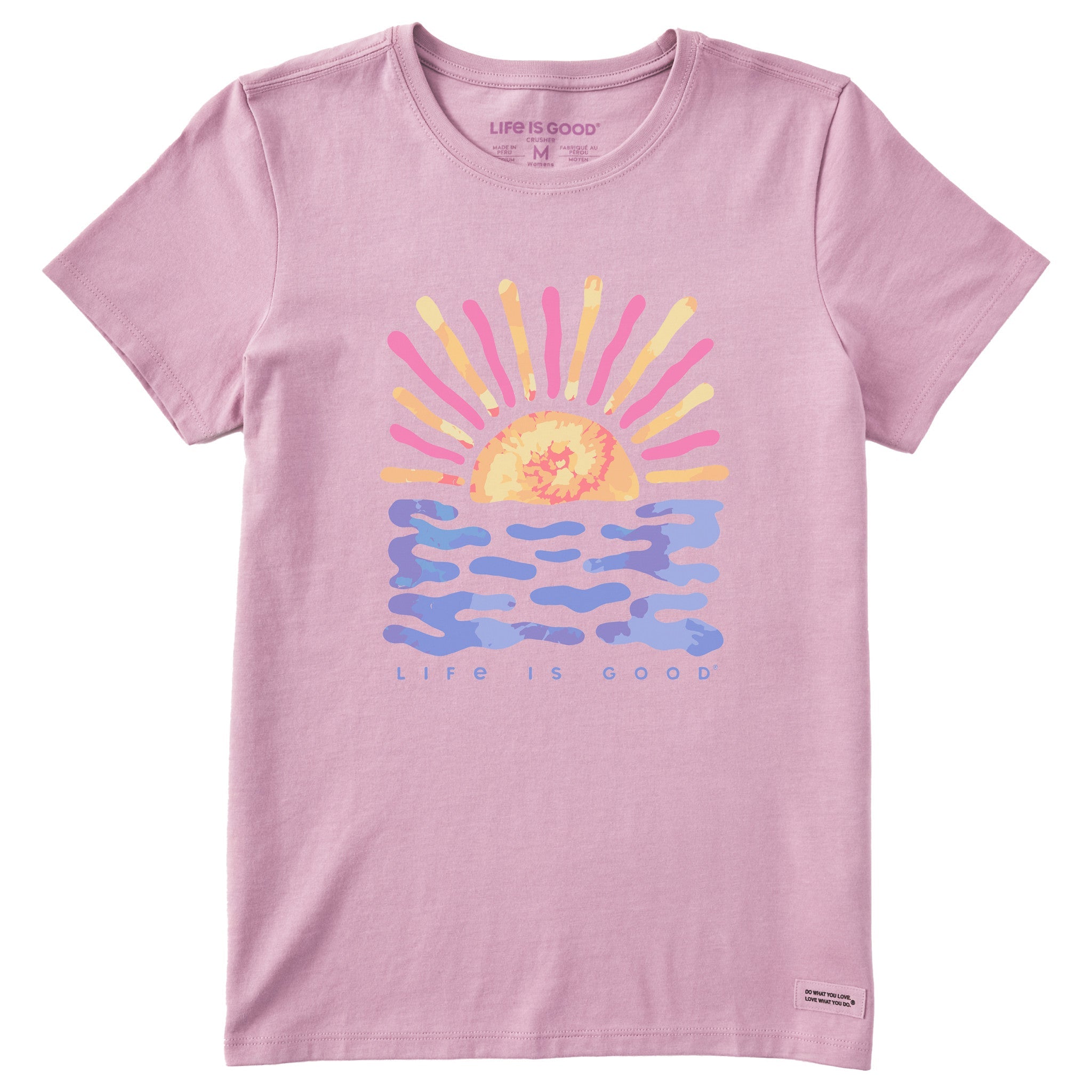 Product image for "Women's Sun Water Tie Dye Short Sleeve Tee" ||165064_1