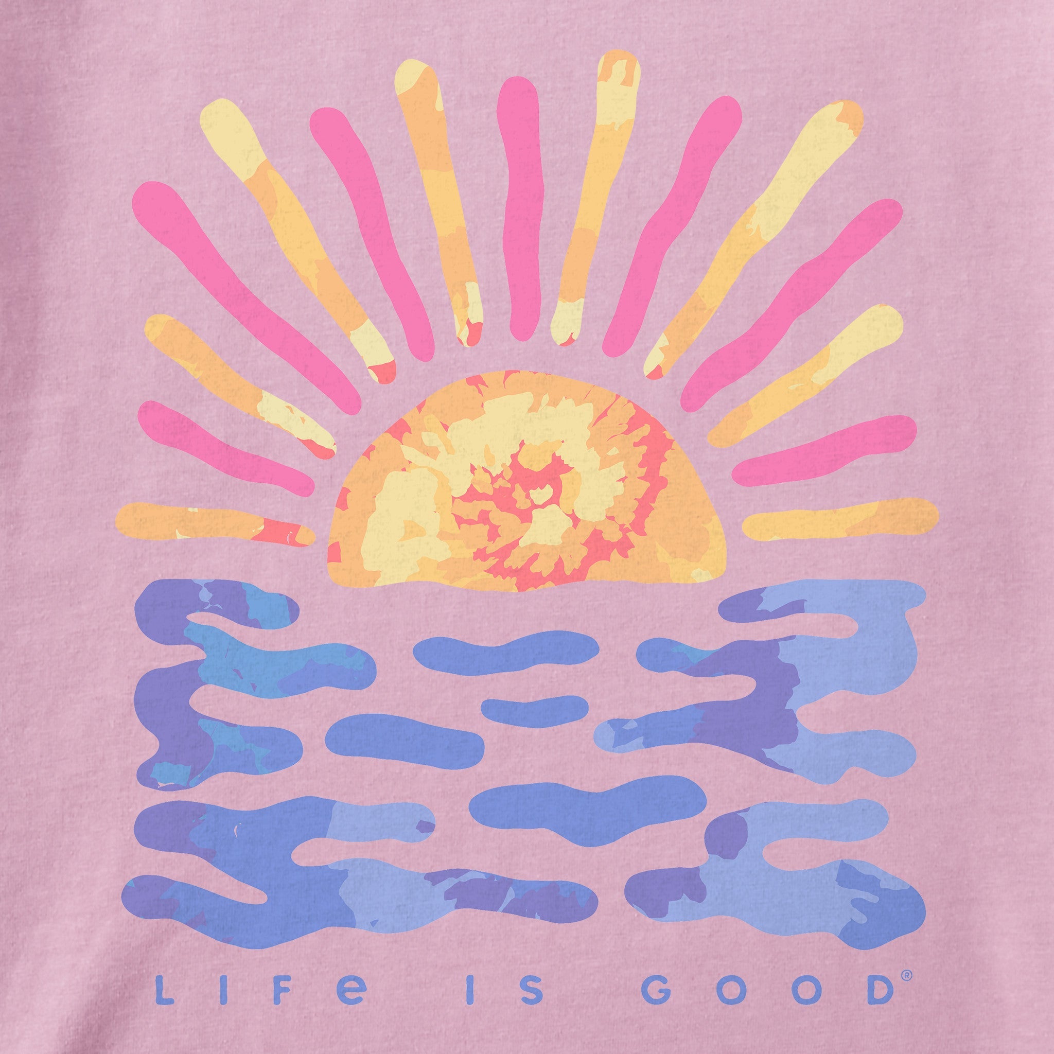 Product image for "Women's Sun Water Tie Dye Short Sleeve Tee" ||165064_2