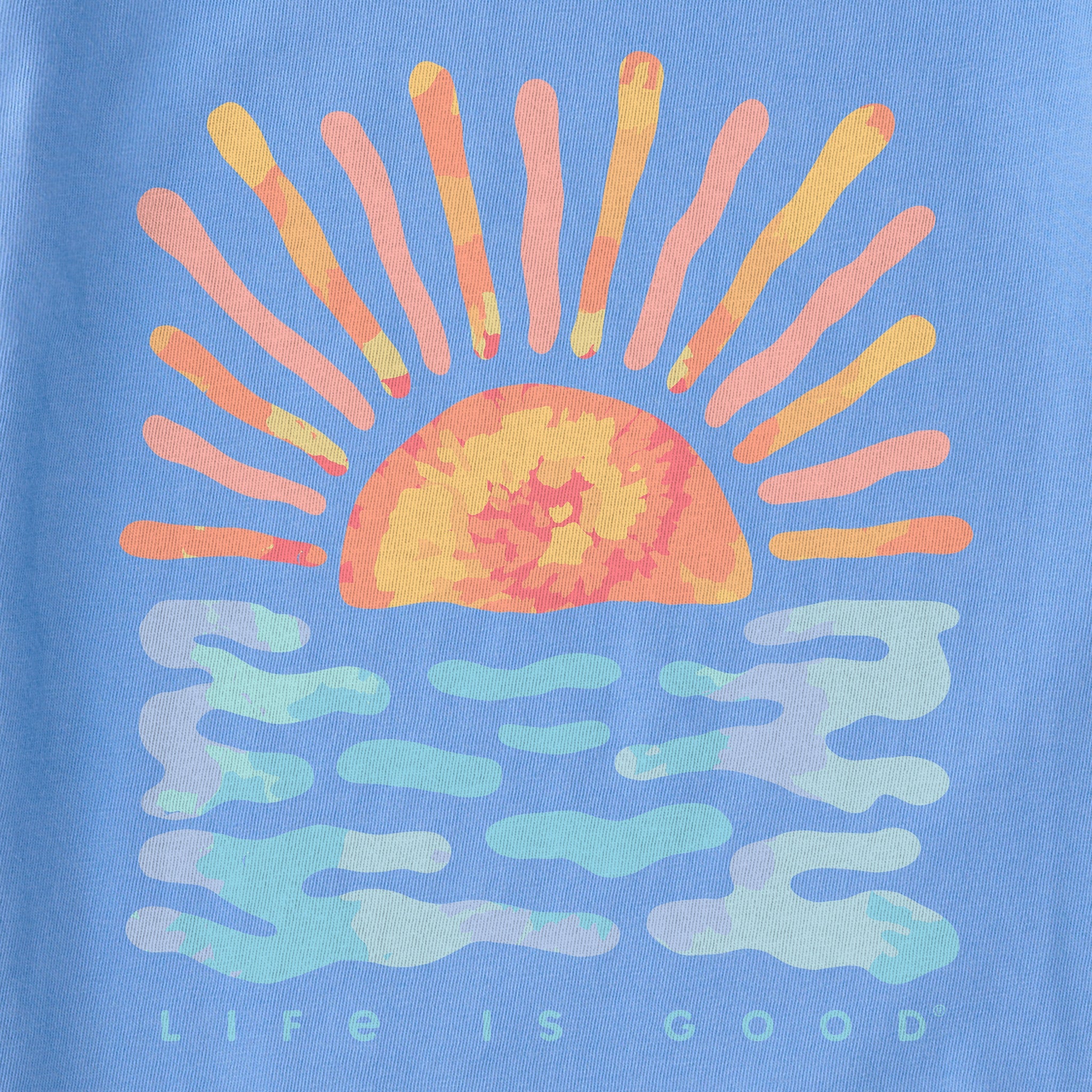Product image for "Women's Sun Water Tie Dye Short Sleeve Tee" ||165065_2