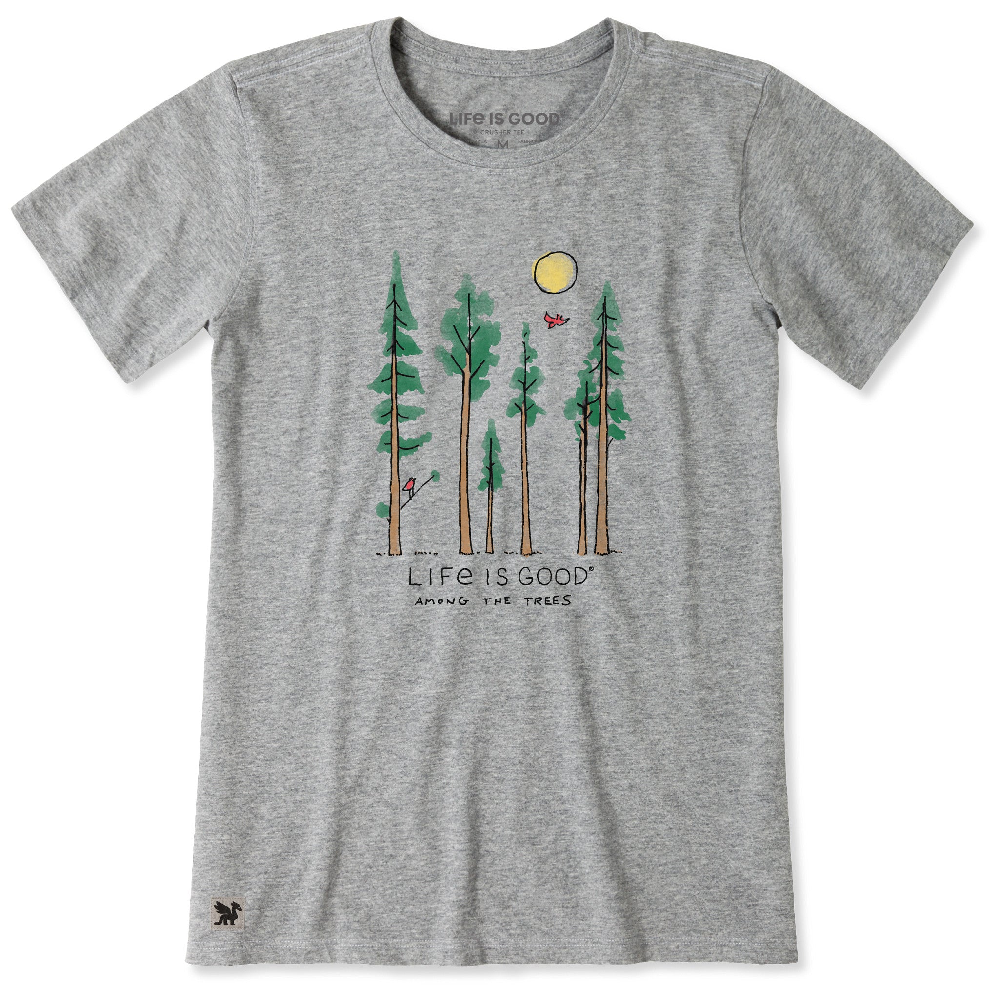 Product image for "Women's Life is Good Among the Trees Short Sleeve Tee" ||173249_1