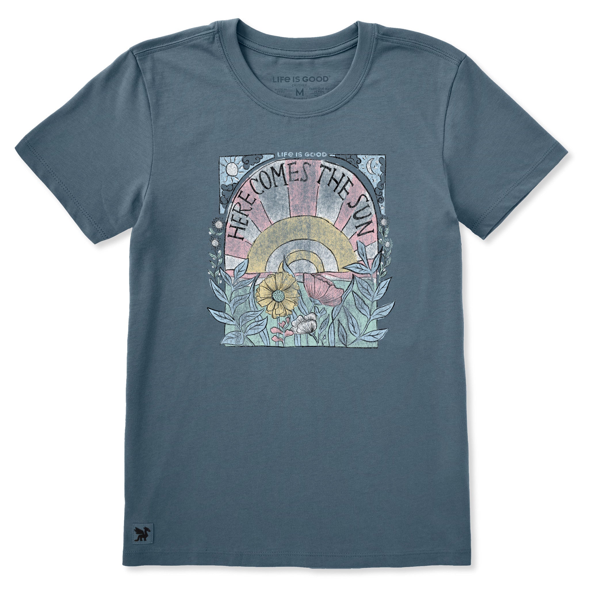 Product image for "Women's Here Comes The Sun Hippie Short Sleeve Tee" ||184529_1