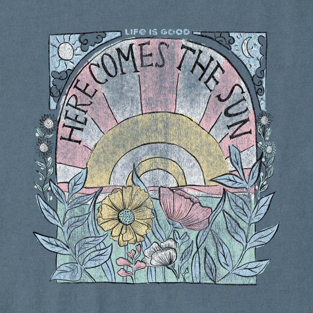 Product image for "Women's Here Comes The Sun Hippie Short Sleeve Tee" ||184529_2