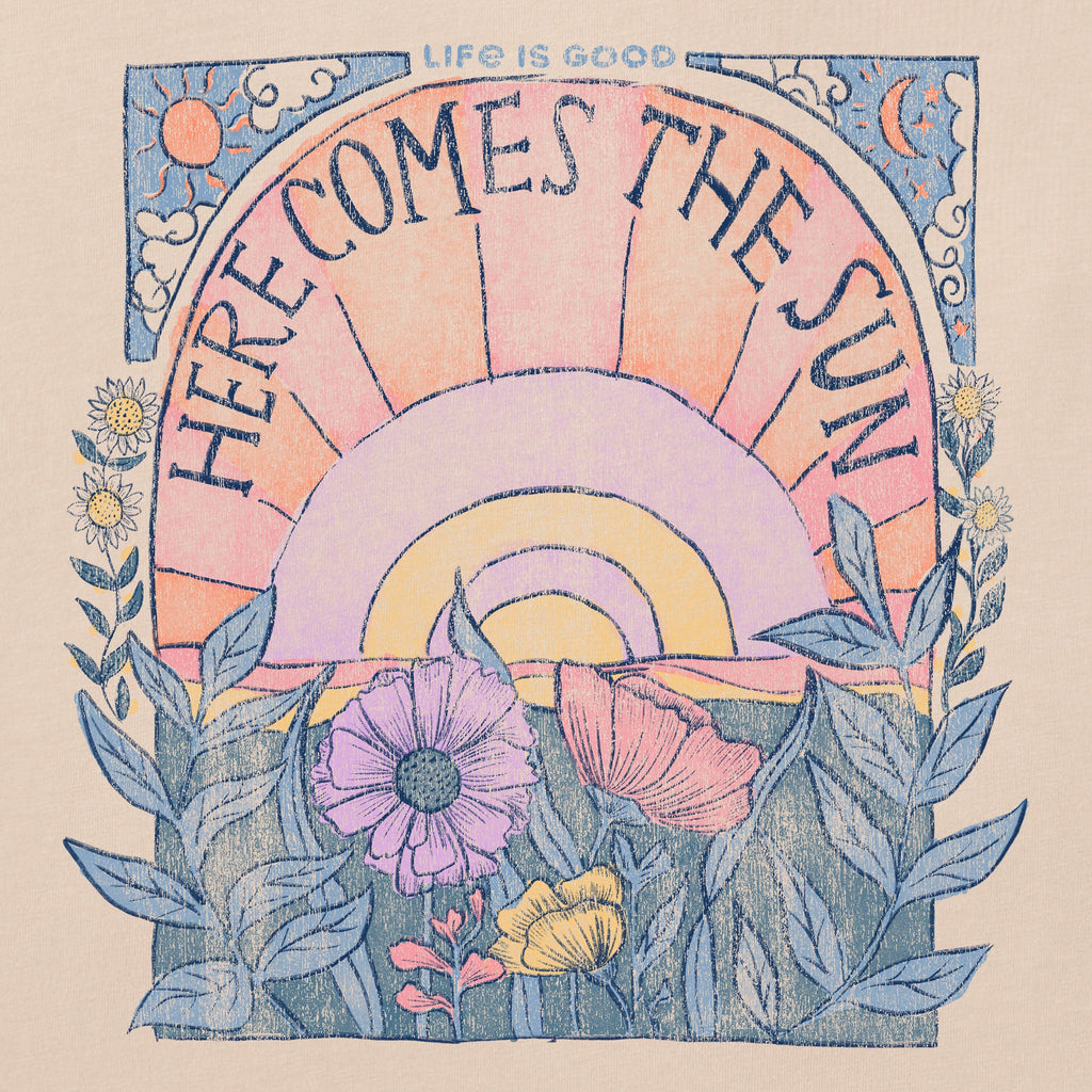 Product image for "Women's Here Comes The Sun Hippie Short Sleeve Tee" ||184547_2