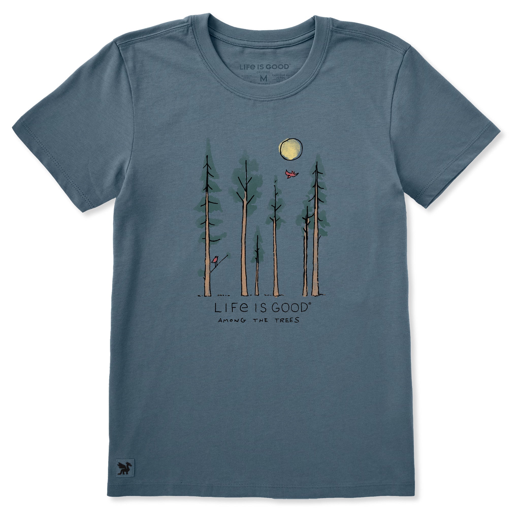 Product image for "Women's Life is Good Among the Trees Short Sleeve Tee" ||184968_1