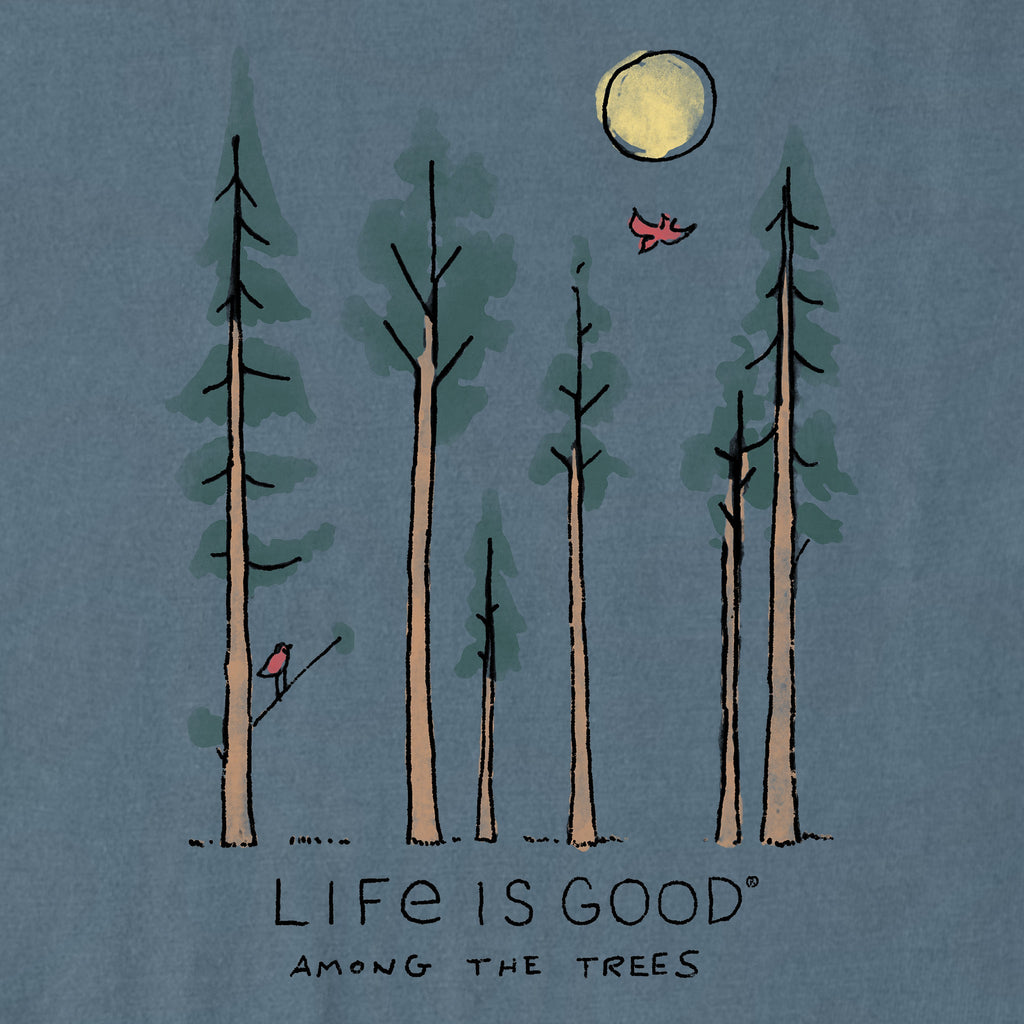 Product image for "Women's Life is Good Among the Trees Short Sleeve Tee" ||184968_2
