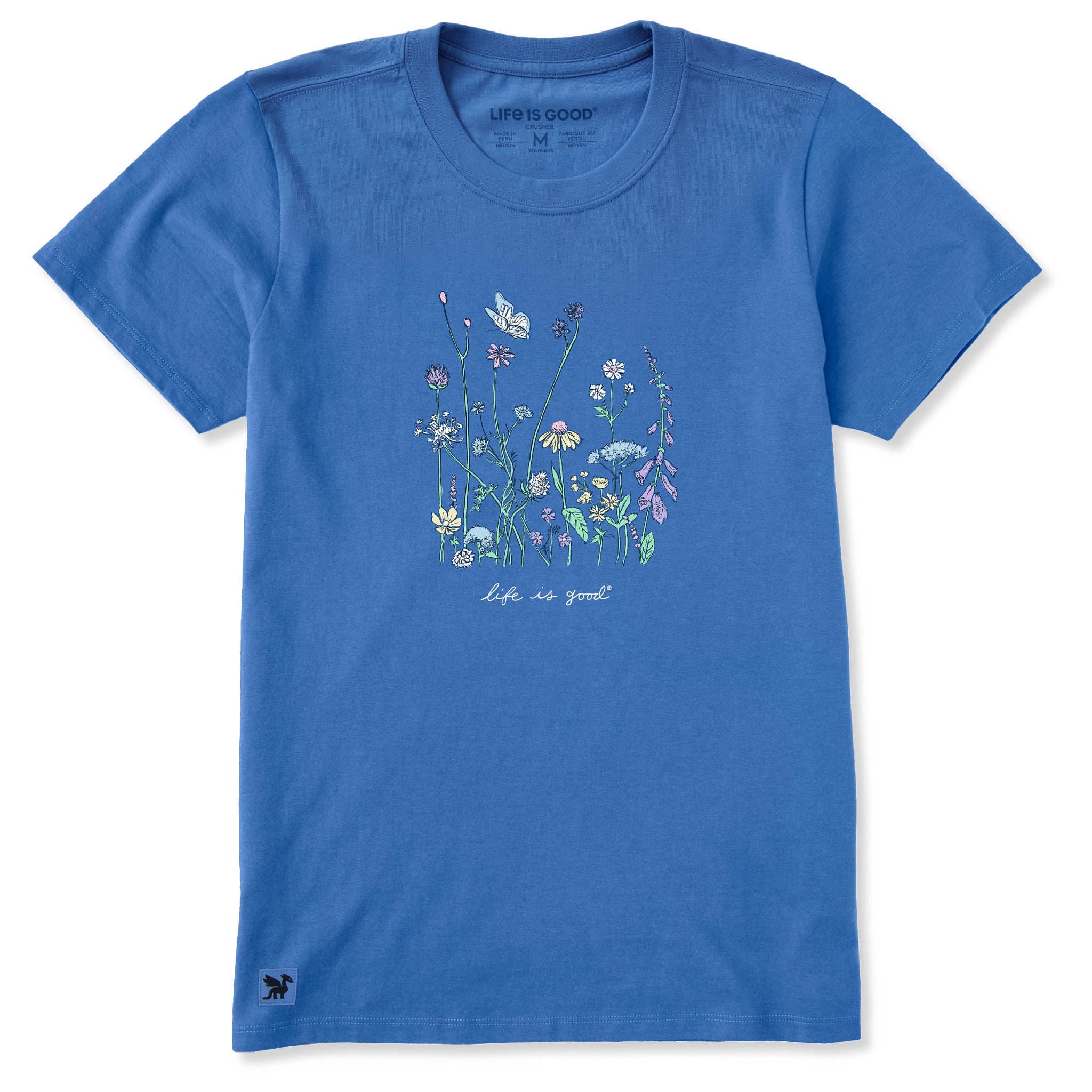 Product image for "Women's Realaxed Wildflowers Short Sleeve Tee" ||185371_1