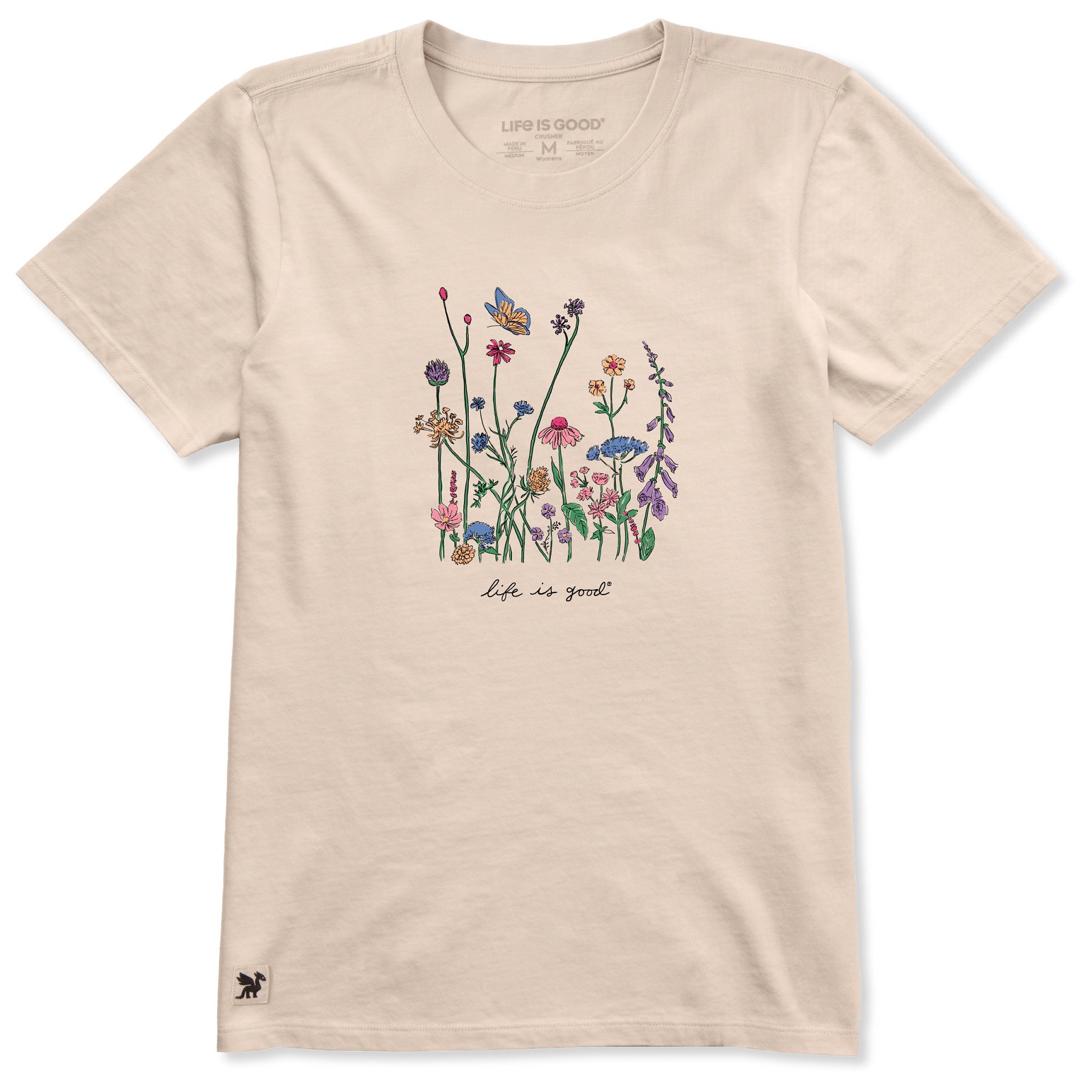 Product image for "Women's Realaxed Wildflowers Short Sleeve Tee" ||185384_1