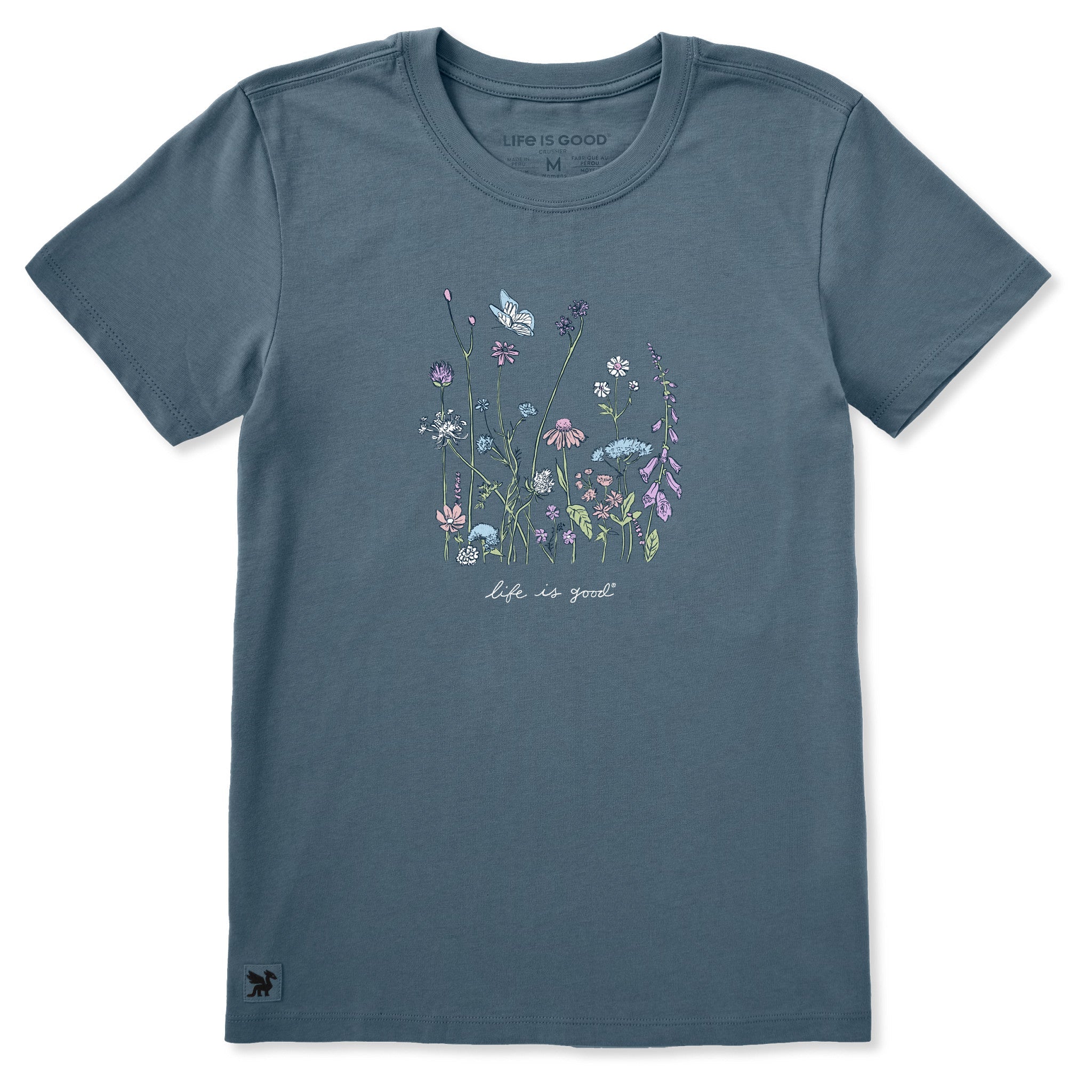 Product image for "Women's Realaxed Wildflowers Short Sleeve Tee" ||185397_1