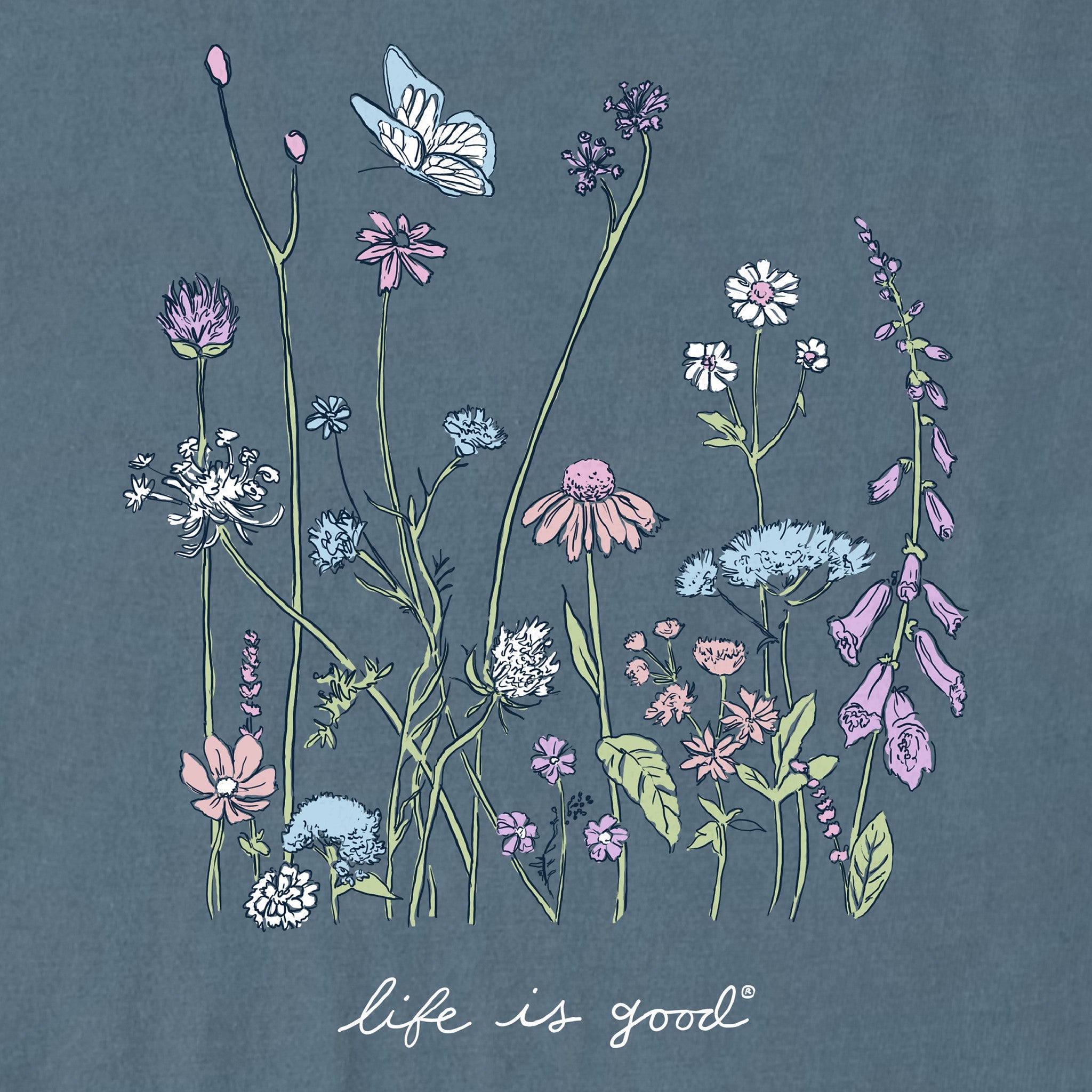 Product image for "Women's Realaxed Wildflowers Short Sleeve Tee" ||185397_2
