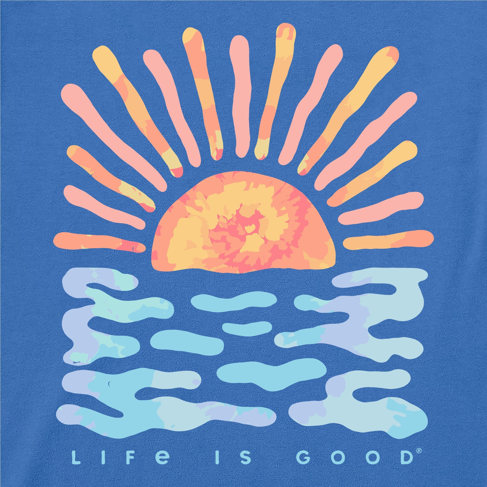 Product image for "Women's Sun Water Tie Dye Short Sleeve Tee" ||185870_2