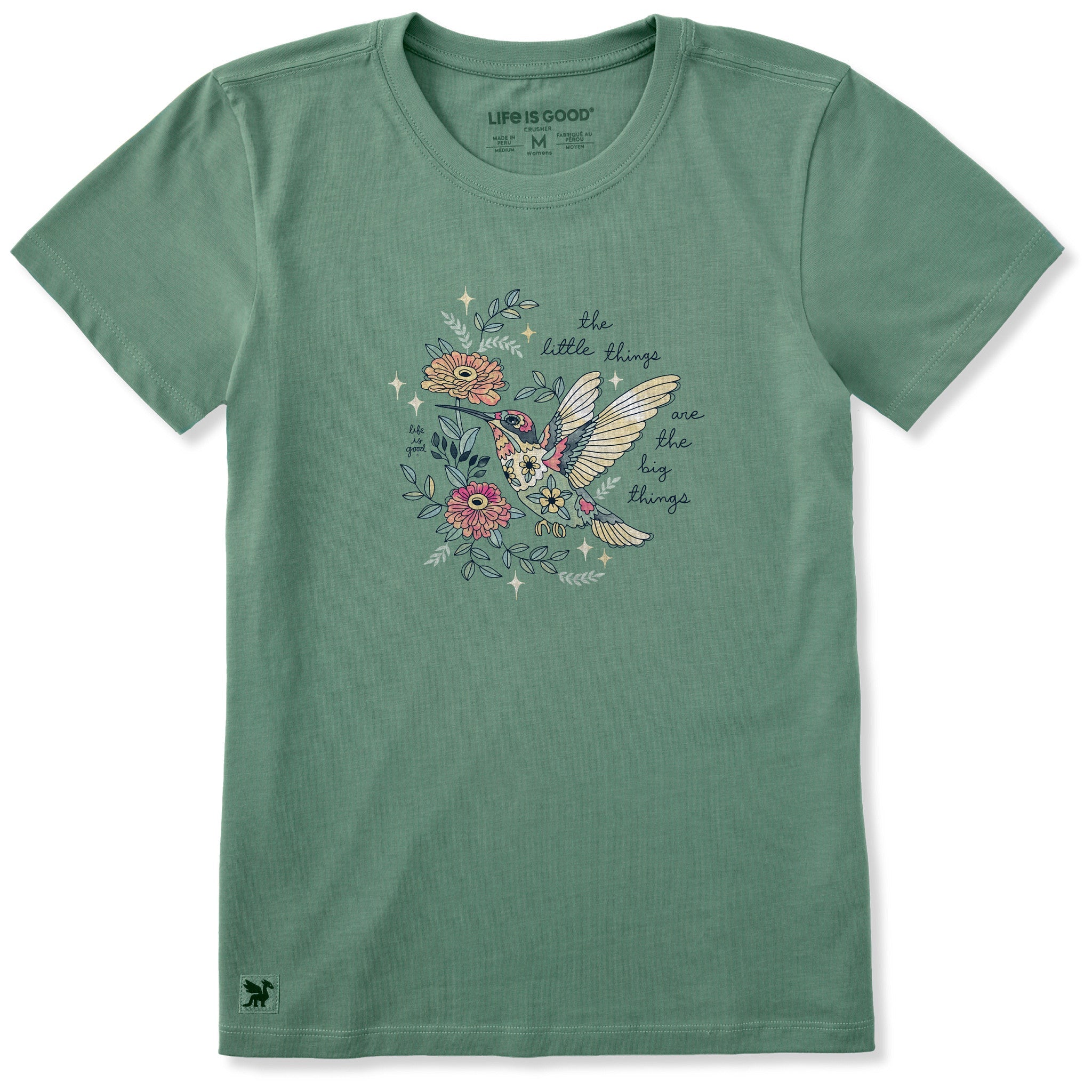 Product image for "Women's Little Thing Hummingbird Short Sleeve Tee" ||185894_1