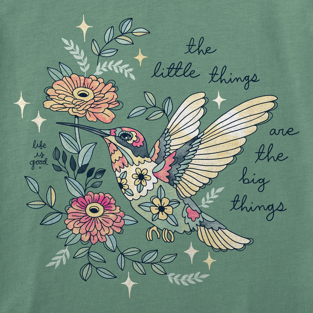 Product image for "Women's Little Thing Hummingbird Short Sleeve Tee" ||185894_2
