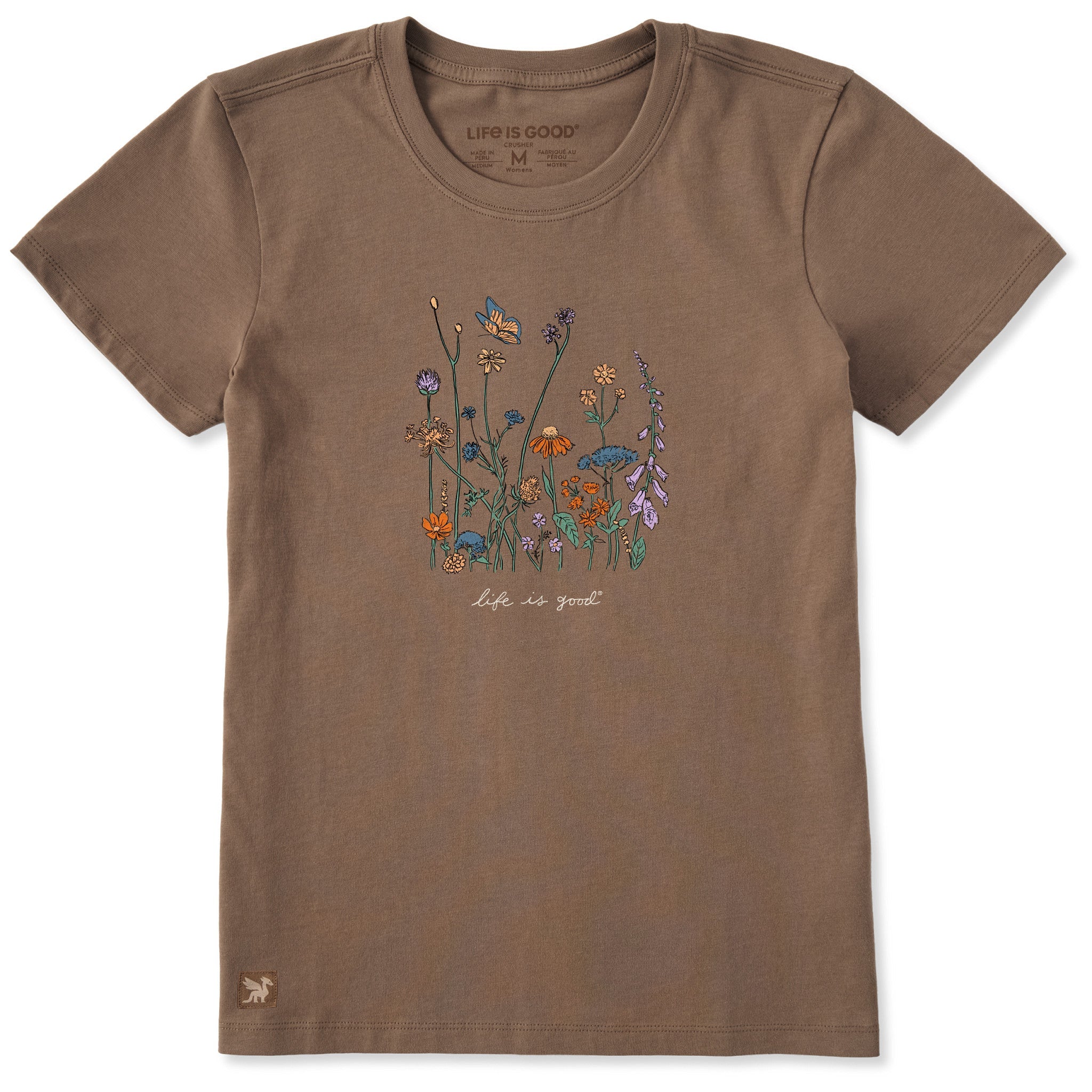 Product image for "Women's Realaxed Wildflowers Short Sleeve Tee" ||191039_1