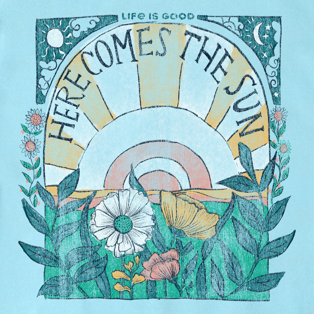 Product image for "Women's Here Comes The Sun Hippie Short Sleeve Tee" ||191565_2