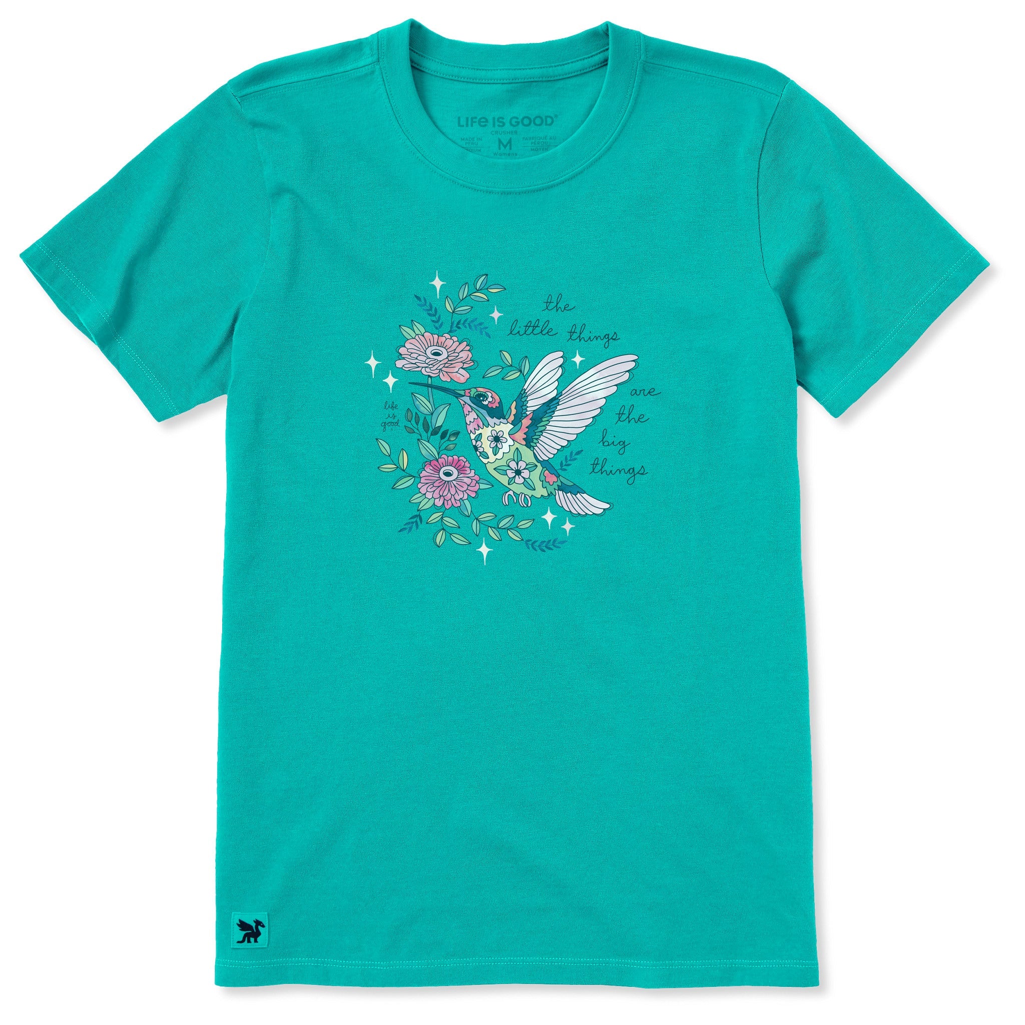 Product image for "Women's Little Thing Hummingbird Short Sleeve Crusher Tee" ||192513_1