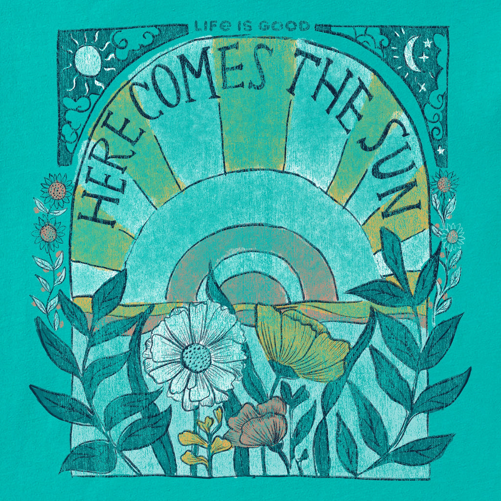 Product image for "Women's Here Comes The Sun Hippie Short Sleeve Tee" ||192519_2