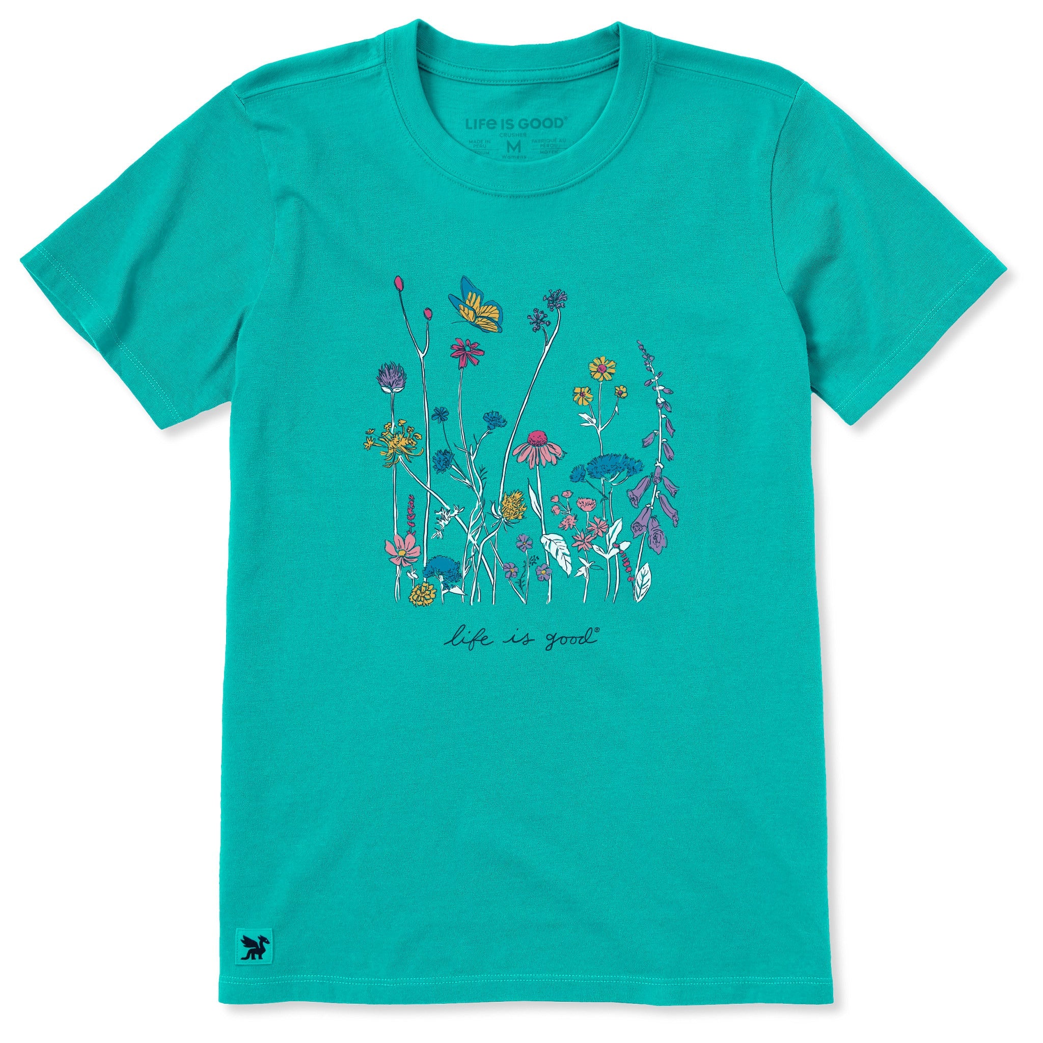 Product image for "Women's Realaxed Wildflowers Short Sleeve Tee" ||192526_1