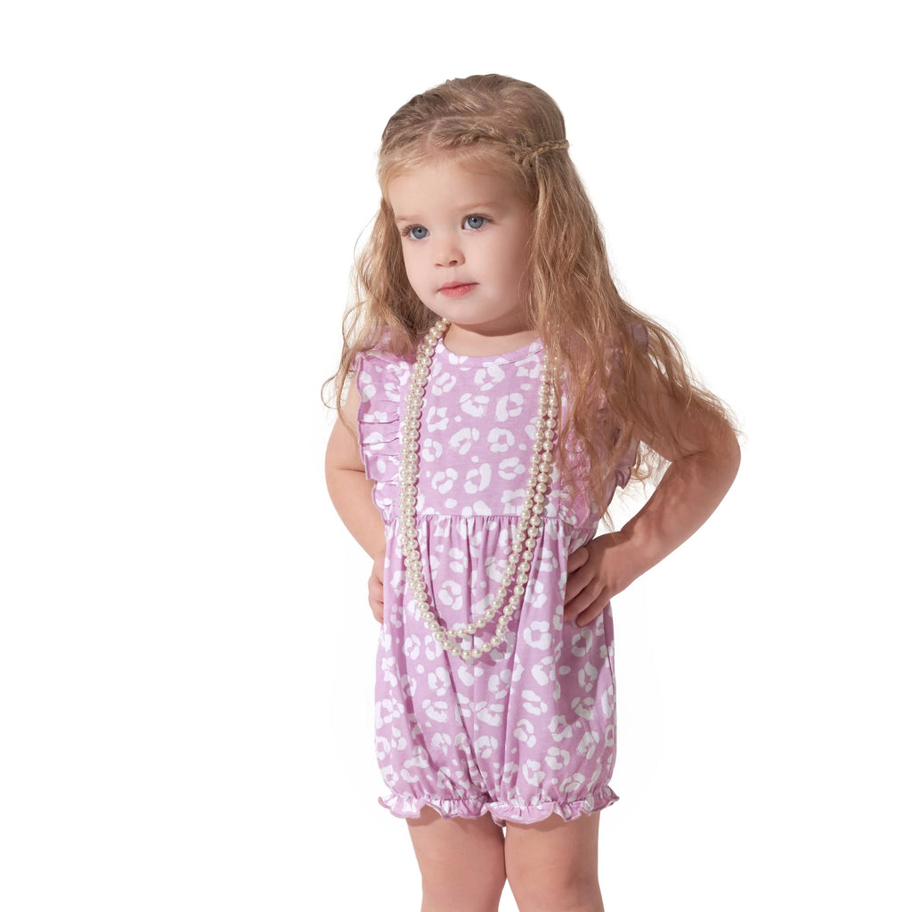 Baby Girls Rainbow Floral Rompers