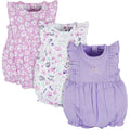 Baby Girls Rainbow Floral Rompers